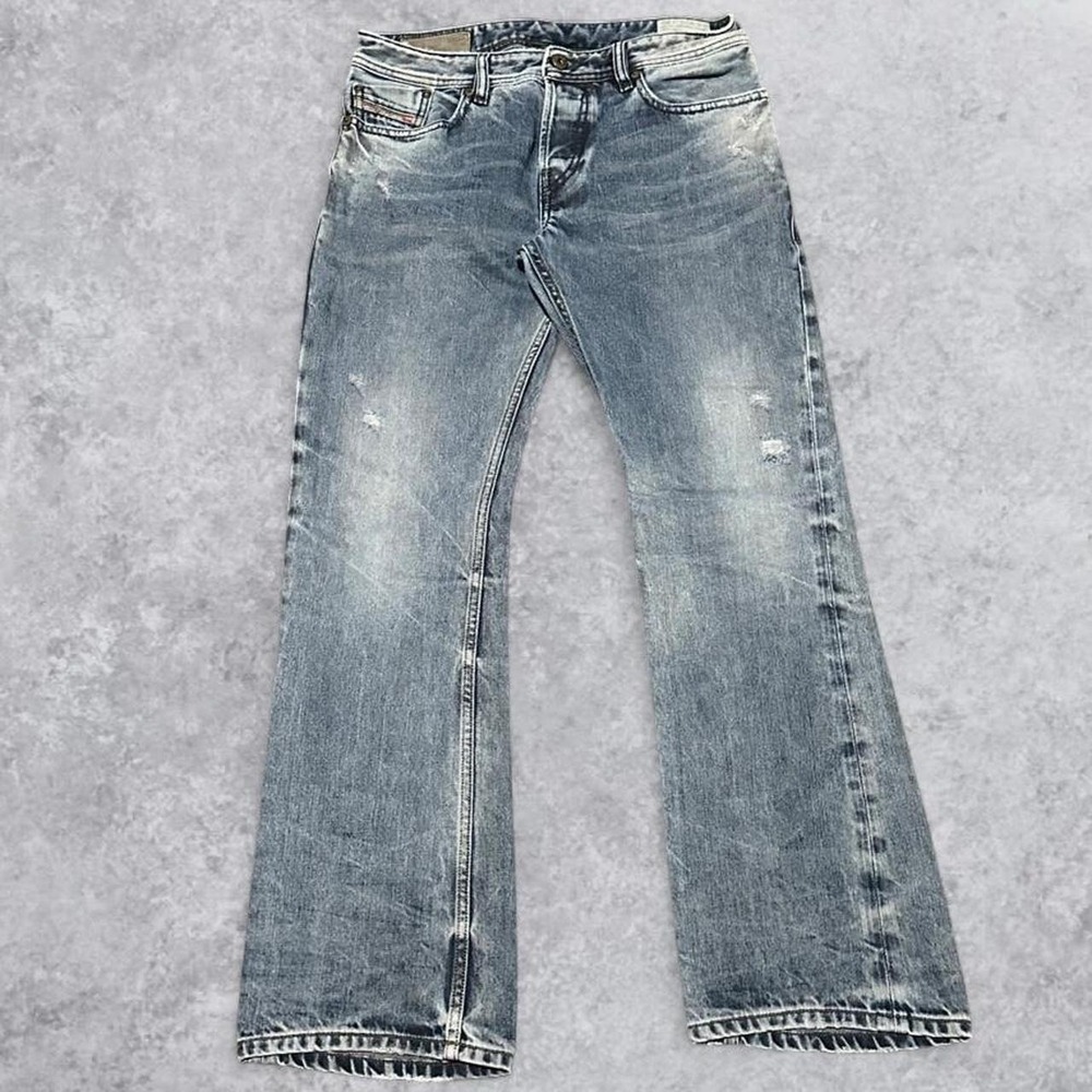Y2K Rockstar Archive Diesel New Fanker Slim Bootcut Jeans - Size 30x30